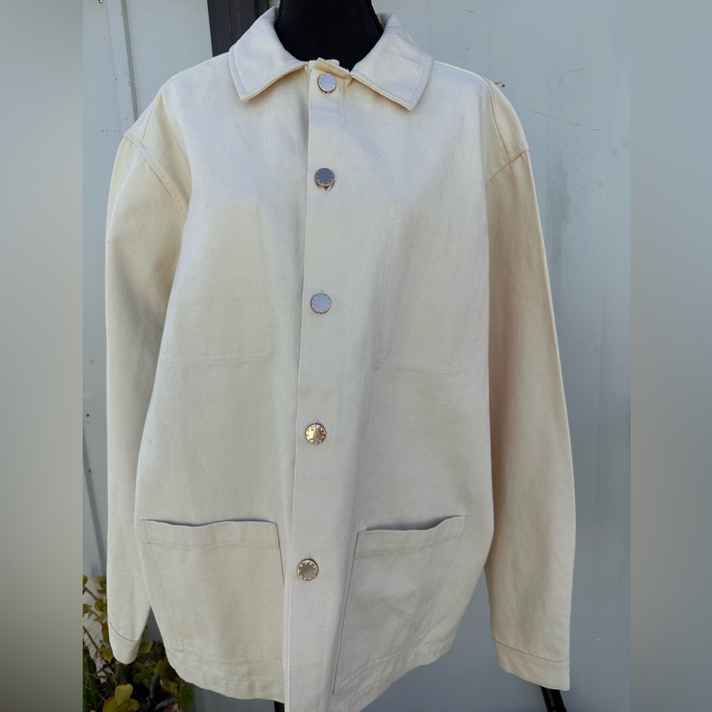 LILY FORBES OAT ORGANIC COTTON CANVAS JACKET